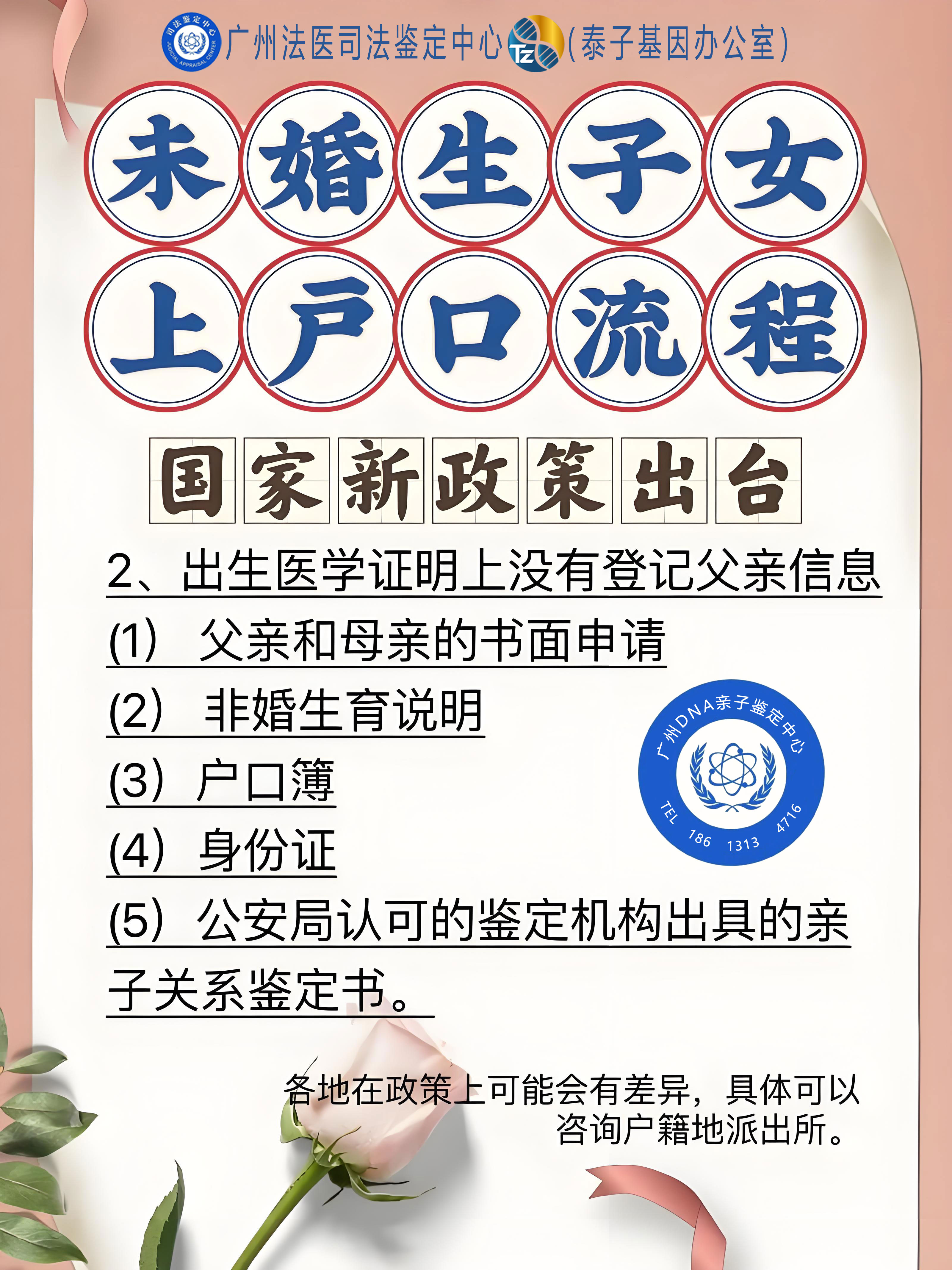 親子鑒定上戶(hù)口